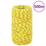 Vidaxl Bootsseil 2 mm 500 m Polypropylen gelb