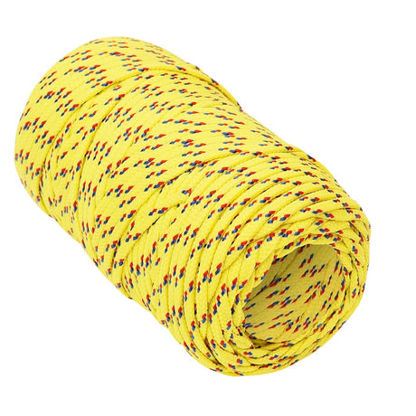 Vidaxl Bootsseil 2 mm 500 m Polypropylen gelb