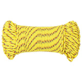 VIDAXL -Kofferchen 3 mm 100 m Polypropylengelb
