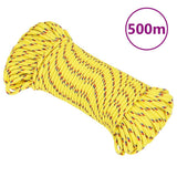 Vidaxl Bootsseil 4 mm 500 m Polypropylen gelb