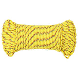 Vidaxl -Bootseil 5 mm 25 m Polypropylengelb