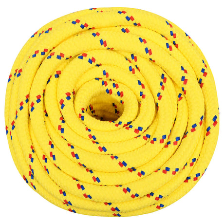 Vidaxl Bootsseil 16 mm 100 m Polypropylen gelb