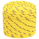 Vidaxxl Bootsseil 18 mm 25 m Polypropylen gelb