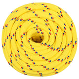 Vidaxl Bootsseil 18 mm 50 m Polypropylen gelb