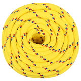 Vidaxl Bootsseil 18 mm 100 m Polypropylen gelb