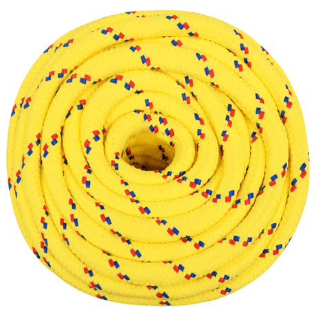 Vidaxl Bootsseil 18 mm 100 m Polypropylen gelb