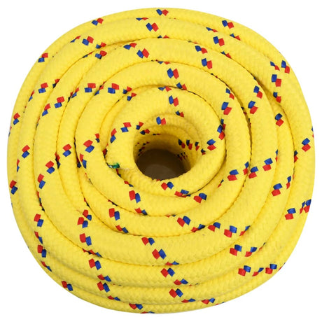 Vidaxxl Bootsseil 20 mm 25 m Polypropylen gelb
