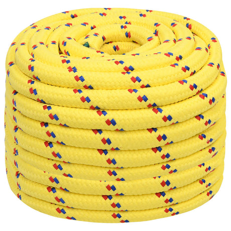 Vidaxl Bootsseil 20 mm 100 m Polypropylen gelb