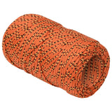 Vidaxl -Bootseil 2 mm 250 m Polypropylenorange