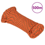 Vidaxl -Bootseil 3 mm 500 m Polypropylenorange