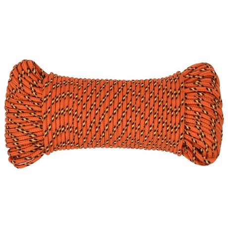 Vidaxl Bootsseil 5 mm 100 m Polypropylen orange