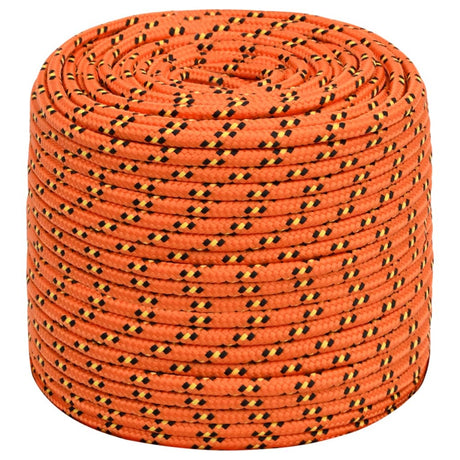 Vidaxl Bootsseil 6 mm 25 m Polypropylen Orange