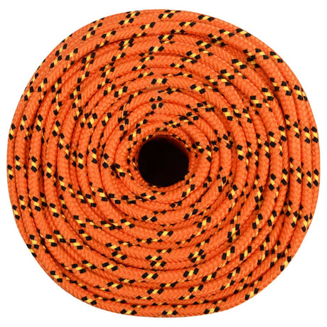 Vidaxl Bootsseil 6 mm 25 m Polypropylen Orange