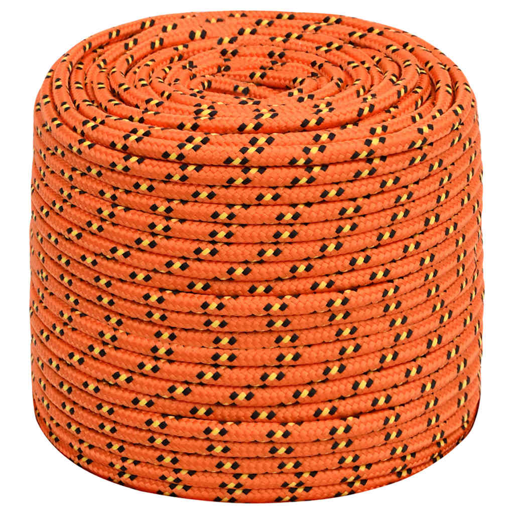 Vidaxl Bootsseil 6 mm 250 m Polypropylen orange