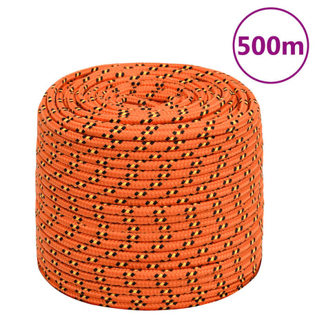Vidaxl Bootsseil 6 mm 500 m Polypropylen Orange
