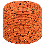 Vidaxl Bootsseil 8 mm 25 m Polypropylen orange