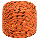Vidaxl Bootsseil 10 mm 50 m Polypropylen orange
