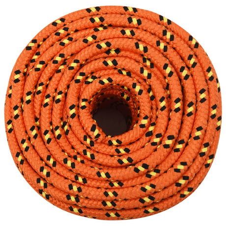 Vidaxxl Bootsseil 14 mm 25 m Polypropylen Orange