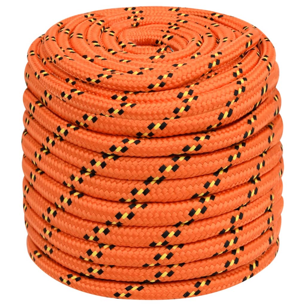 Vidaxl Bootsseil 18 mm 100 m Polypropylen Orange