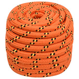 VidaXL Bootsseil 20 mm 25 m Polypropylen Orange
