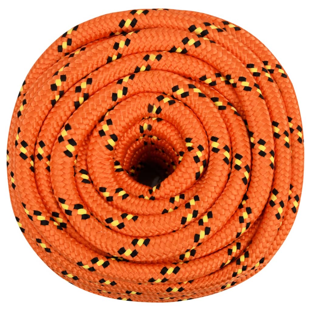 Vidaxxl Bootsseil 20 mm 50 m Polypropylen Orange