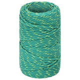 Vidaxl Bootsseil 2 mm 50 m Polypropylen grün
