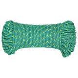 Vidaxxl Bootsseil 4 mm 25 m Polypropylen grün