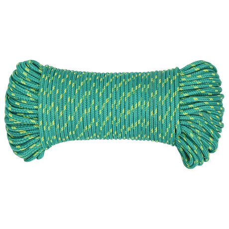 Vidaxl Bootsseil 4 mm 100 m Polypropylen grün
