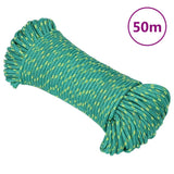 Vidaxl Bootsseil 5 mm 50 m Polypropylen grün