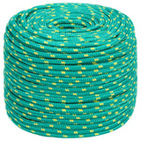 Vidaxl Bootsseil 8 mm 25 m Polypropylen grün