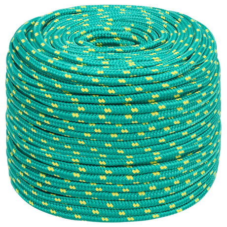 Vidaxl Bootsseil 8 mm 50 m Polypropylen grün