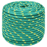 Vidaxl Bootsseil 12 mm 50 m Polypropylen grün