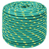 Vidaxl Bootsseil 12 mm 50 m Polypropylen grün