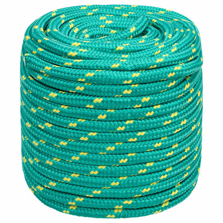 Vidaxxl Bootsseil 16 mm 25 m Polypropylen grün