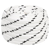 Vidaxl Werkouw 18 mm 100 m Polyester weiß
