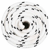 Vidaxl Werkouw 18 mm 100 m Polyester weiß