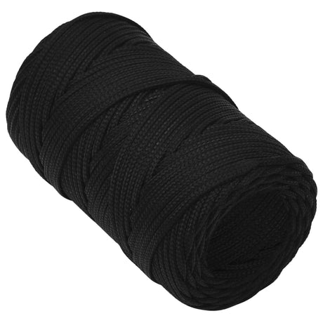 Vidaxx Arbeitsseil 2 mm 50 m Polyester schwarz