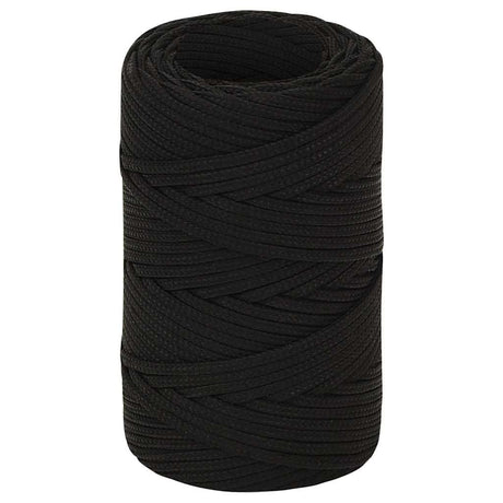 Vidaxl Werkouw 2 mm 250 m Polyesterschwarz