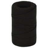 Vidaxl Werkouw 2 mm 500 m Polyesterschwarz
