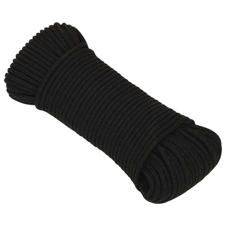 Vidaxl Werkouw 3 mm 25 m Polyesterschwarz