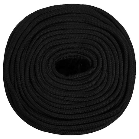 Vidaxx Arbeitsseil 6 mm 100 m Polyester schwarz