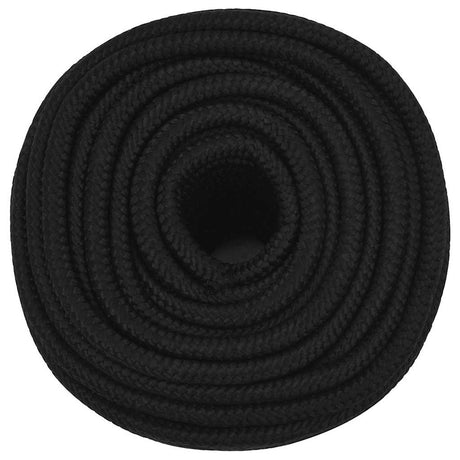 Vidaxx Arbeitsseil 14 mm 100 m Polyester schwarz