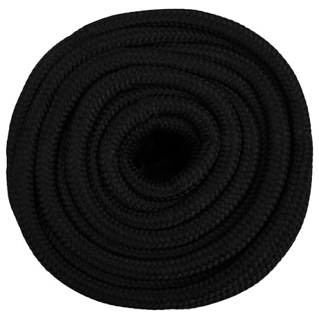 Vidaxx Arbeitsseil 18 mm 25 m Polyester schwarz