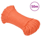 Vidaxl Werkouw 3 mm 50 m Polypropenorange