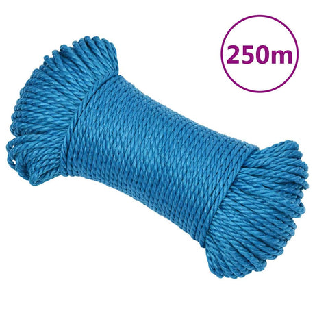Vidaxl Werkouw 3 mm 250 m Polypropenblau