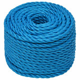 Vidaxx Arbeitsseil 10 mm 25 m Polypropylen blau