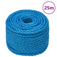 Vidaxx Arbeitsseil 12 mm 25 m Polypropylen blau
