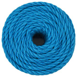 Vidaxx Arbeitsseil 12 mm 25 m Polypropylen blau