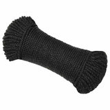 Vidaxx Arbeitsseil 6 mm 250 m Polypropylen schwarz