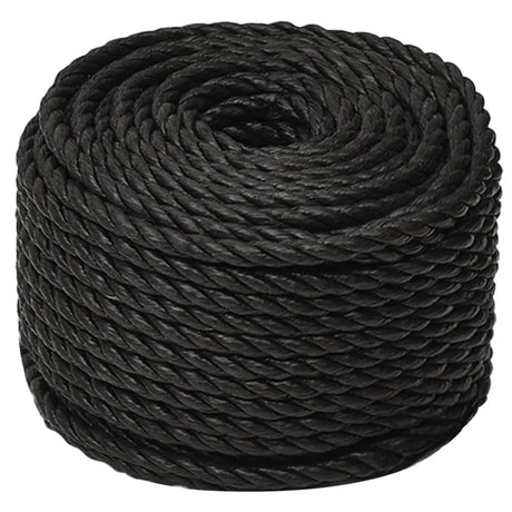 Vidaxx Arbeitsseil 14 mm 25 m Polypropylen schwarz
